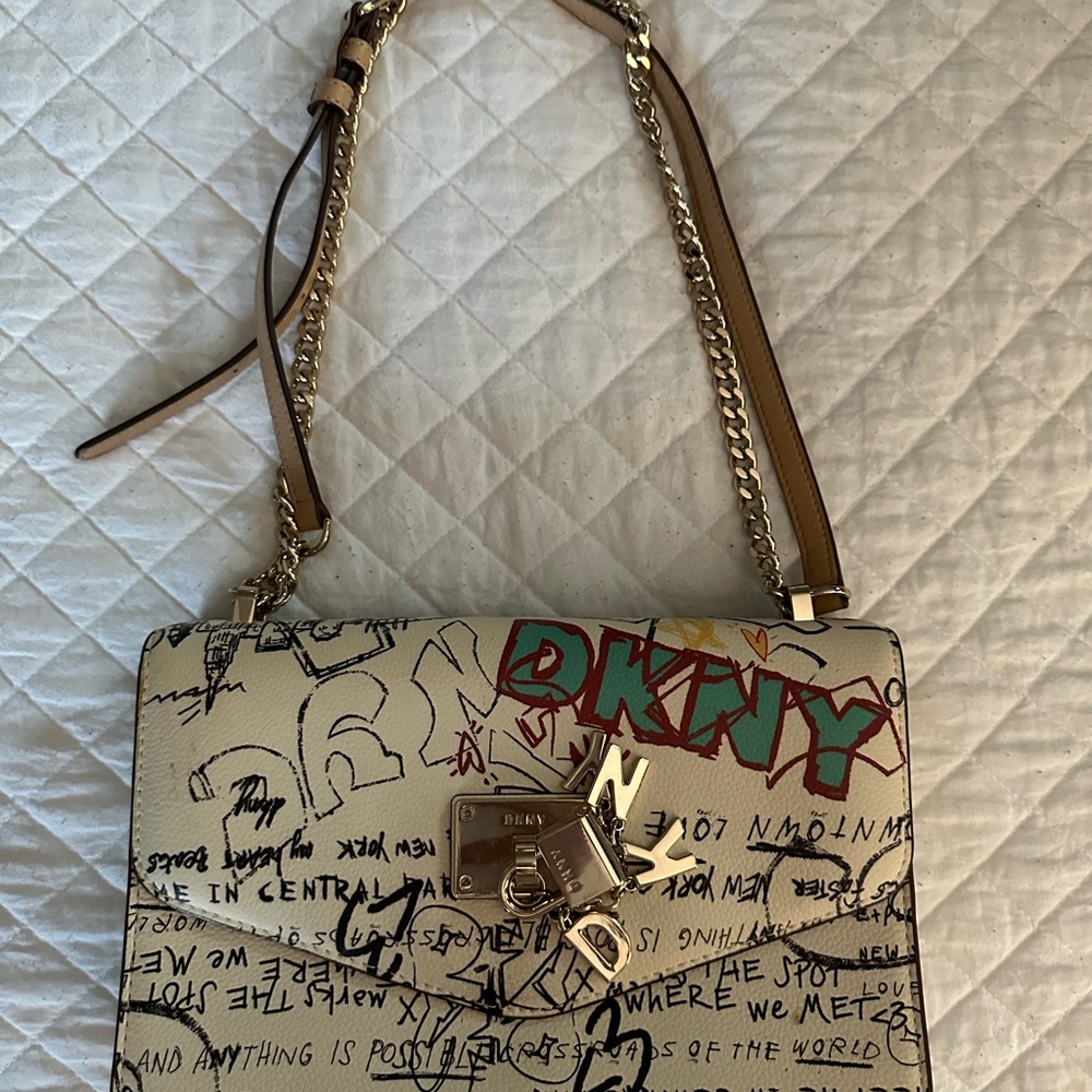 Authentic limited graffiti DKNY bag